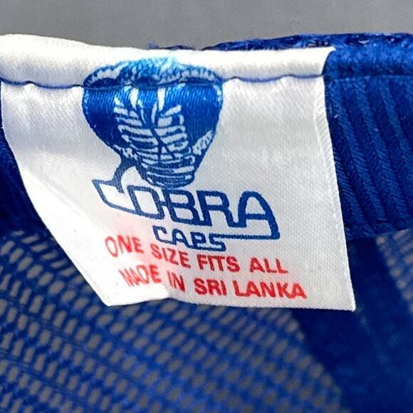 VTG Snap Back Trucker Hat Golden Spike R.V. Park Utah 90s Grandpa Cap Foam Mesh - Picture 7 of 10